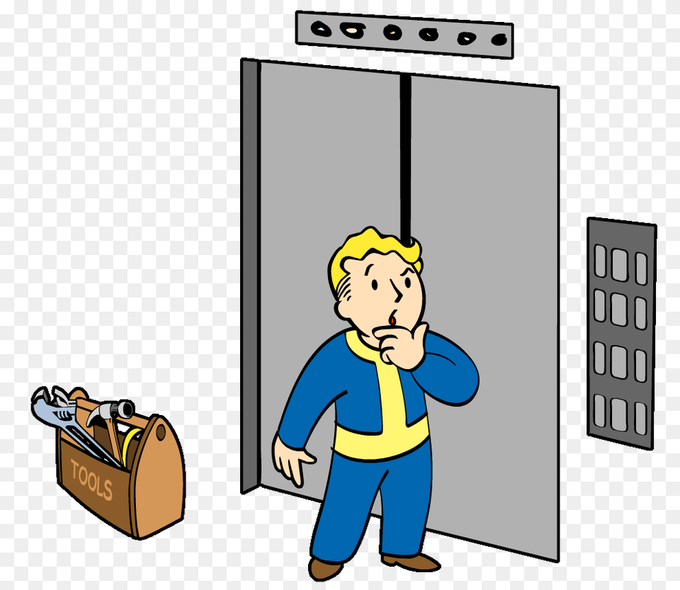 Bunker Buster Fallout Wiki Fandom Powered, Baby, Person, Indoors, Elevator Free Transparent Png