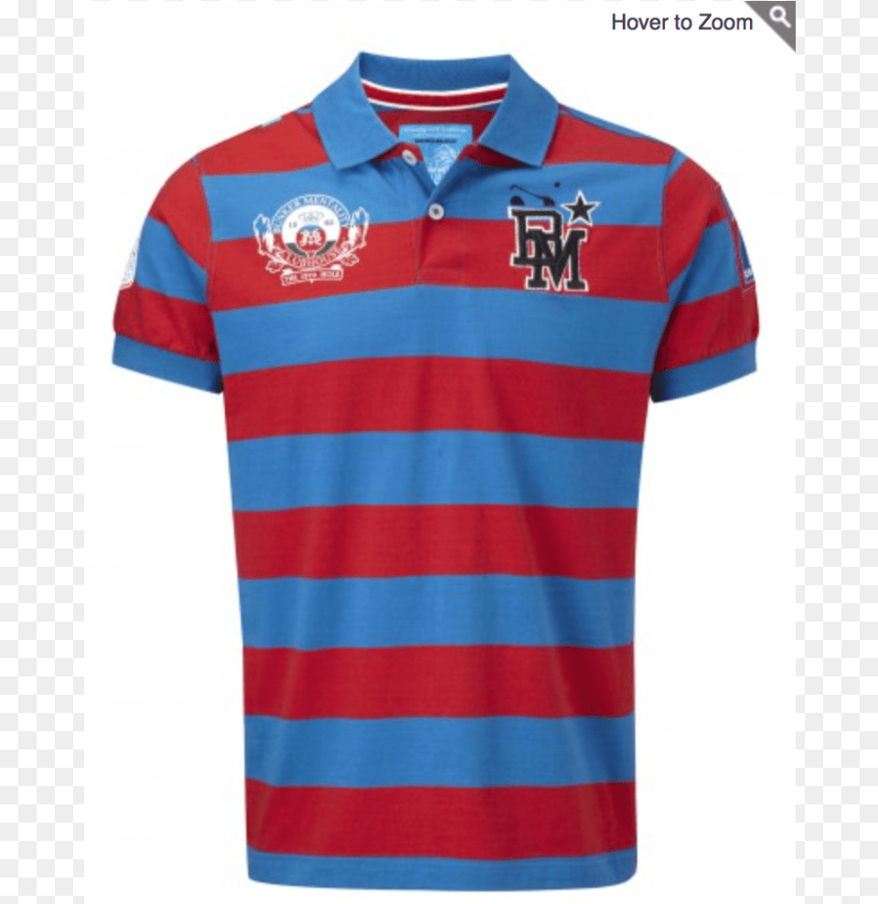 Bunker Mentality Rampb Red Amp Blue Stripe Polo Shirt, Clothing, T-shirt, Flag, Jersey Free Png Download