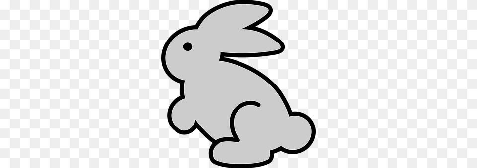 Bunny Animal, Mammal, Rabbit, Stencil Png