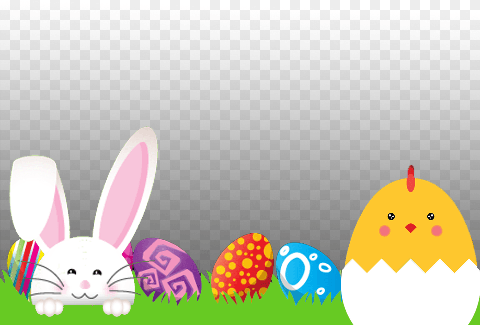 Bunny And Chick Easter, Egg, Food, Easter Egg Png