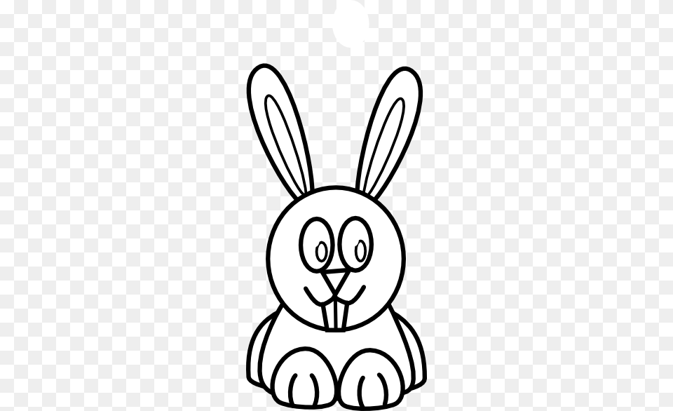 Bunny Black And White Clipart Year Of The Rabbit Coloring, Ammunition, Grenade, Weapon, Animal Free Png Download