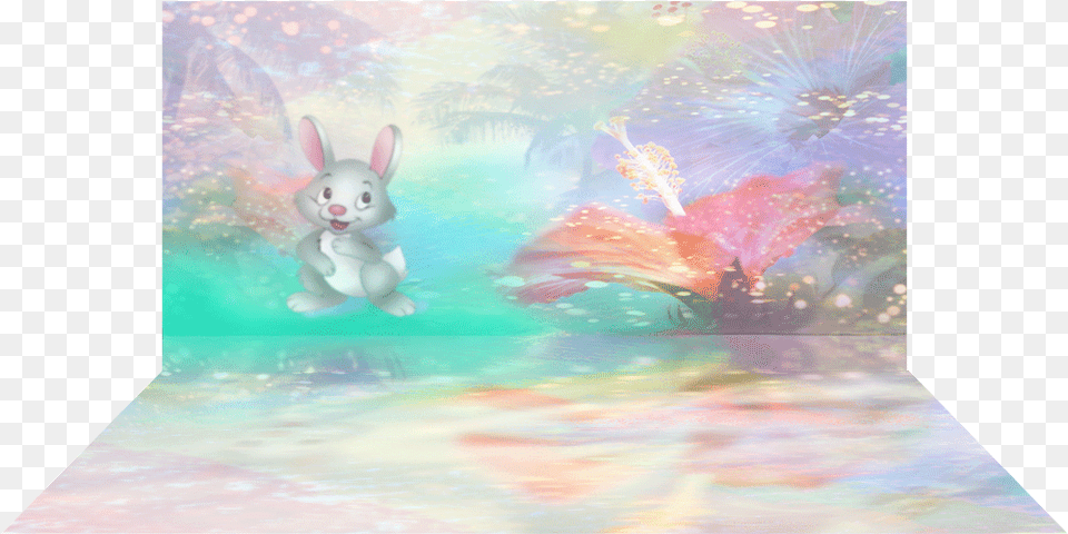 Bunny Bouquet Children39s Size Painting, Pool, Swimming Pool, Water, Art Free Transparent Png