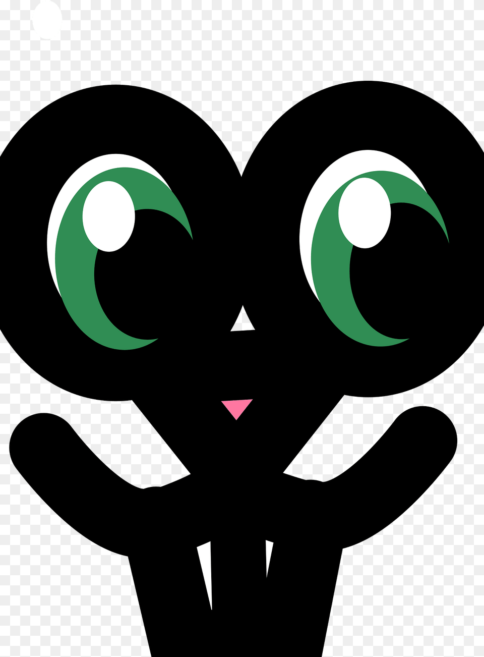 Bunny Clipart, Green, Alien, Person Png Image