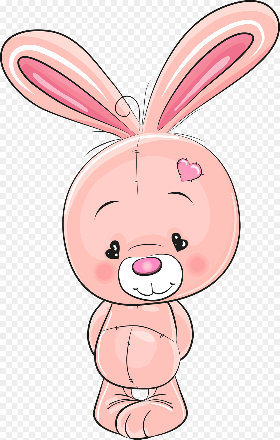 Bunny Clipart White, Baby, Face, Head, Person Png