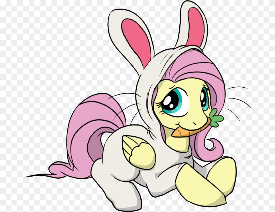 Bunny Costume Bunny Pajamas Bunnyshy Carrot Mlp Sopa, Book, Comics, Publication, Cartoon Free Png