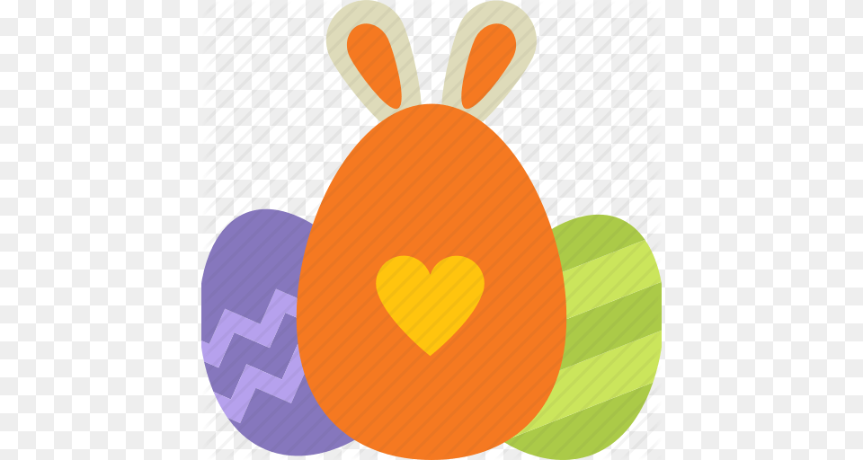 Bunny Ears Decoration Easter Egg Eggshell Rabbit Ears Icon, Food, Ping Pong, Ping Pong Paddle, Racket Png Image