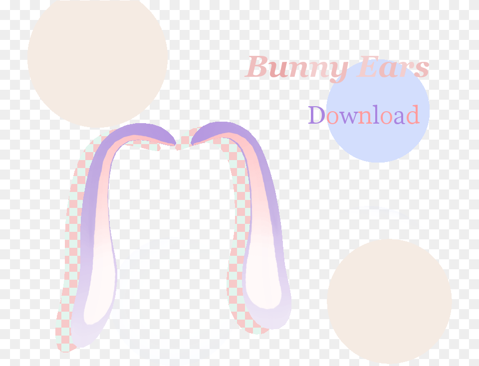 Bunny Ears From Grizzlyluv Picture Source And Download Mmd Bunny Ears Dl, Text Png Image