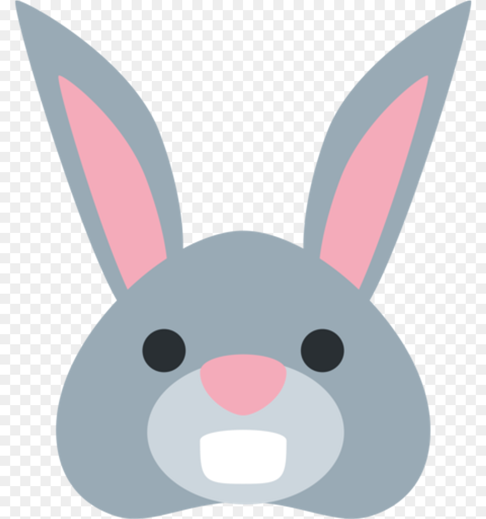 Bunny Emoji Meaning With Pictures Cara De Conejo Animado, Animal, Mammal, Rabbit, Rocket Free Png Download