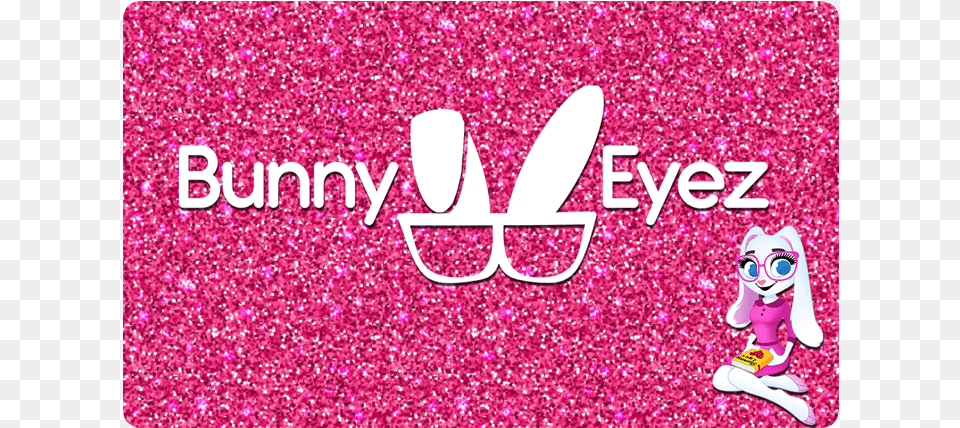 Bunny Eyez Gift Card Bunny Eyes Readers Gift Card Glitter Free Png Download