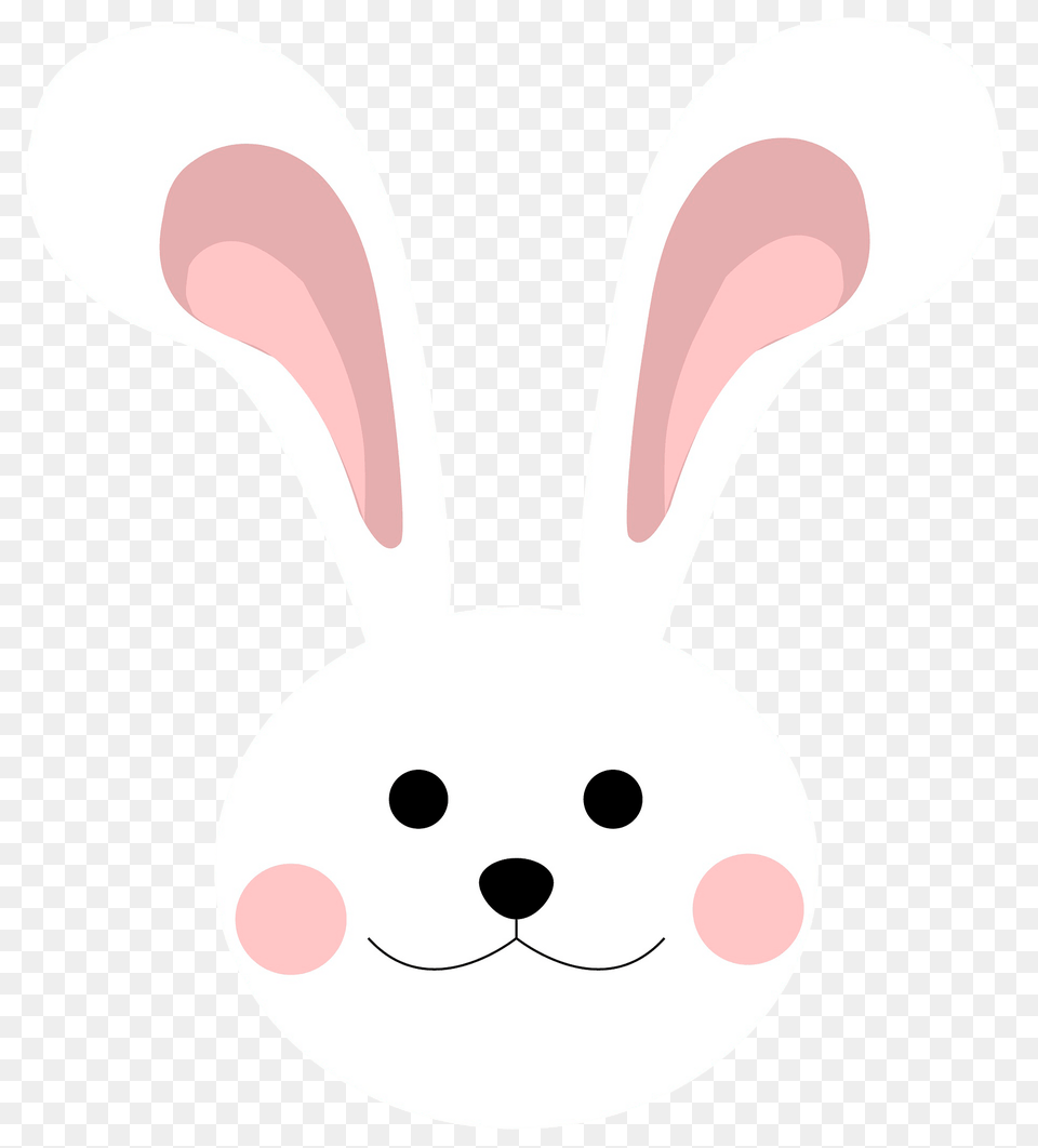 Bunny Face Clipart, Animal, Mammal, Rabbit, Nature Free Png