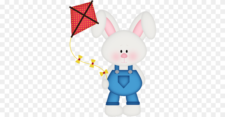 Bunny Flying Kite Kites Bunny And Clip Art, Toy, Nature, Outdoors, Snow Free Png