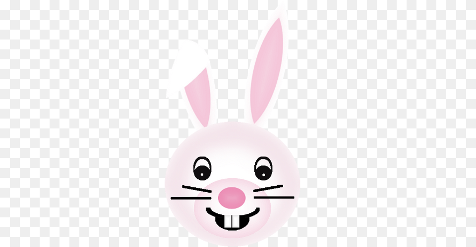 Bunny Nose Clip Art Alert Gray Bunny With A Puffy Tail And Pink, Animal Png