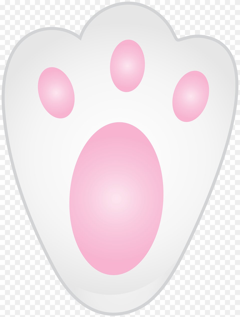 Bunny Paw Clip Art, Balloon Png Image