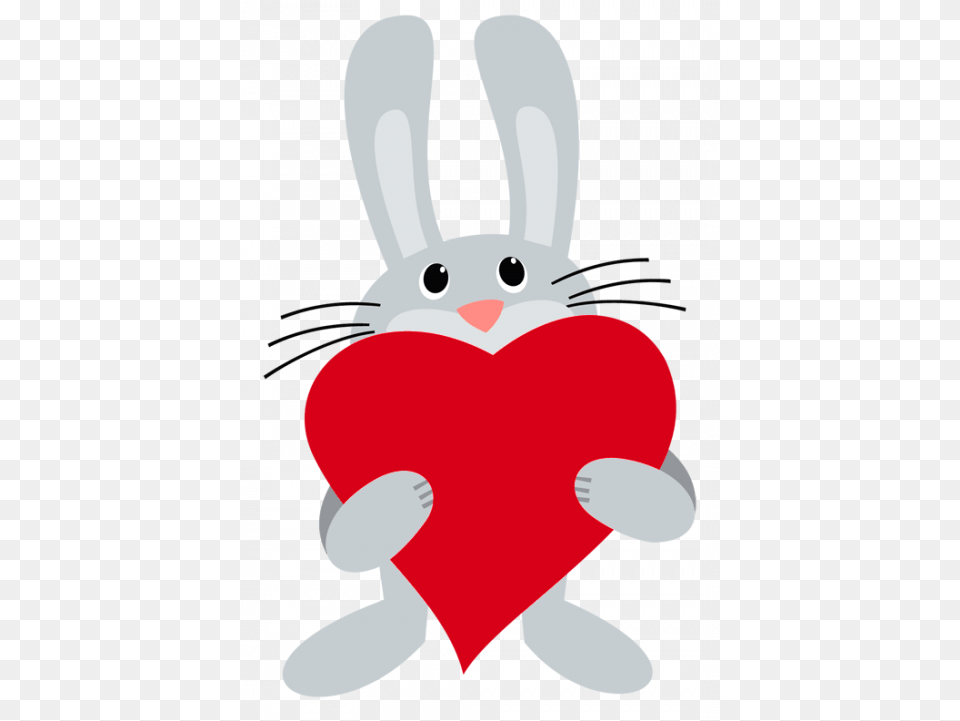 Bunny Picture Image Valentineu0026amp39s Day Bunny With Heart Clipart, Toy, Plush, Animal, Rabbit Free Png