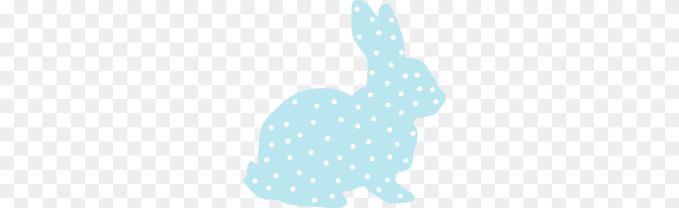 Bunny Polka Dot Silhouette Clip Art, Animal, Mammal, Rabbit, Baby Free Png