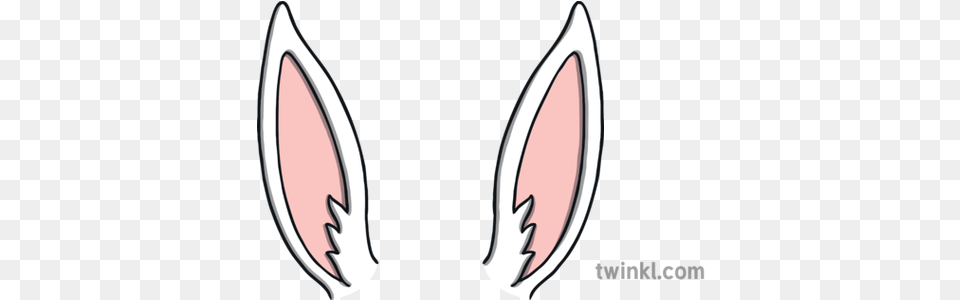 Bunny Rabbit Ears Animals Nature Body Parts Ks1 Illustration Animal Body Parts Ears, Leisure Activities, Outdoors, Sea, Sea Waves Png