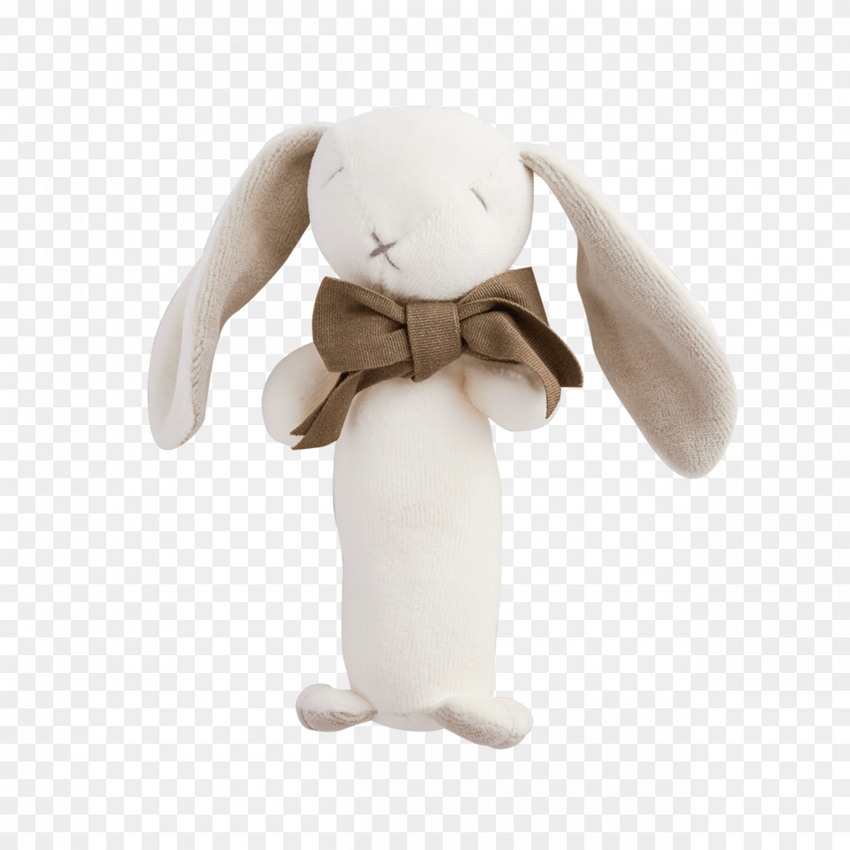 Bunny Stick Rattle Stuffed Toy, Plush, Animal, Bear, Mammal Png