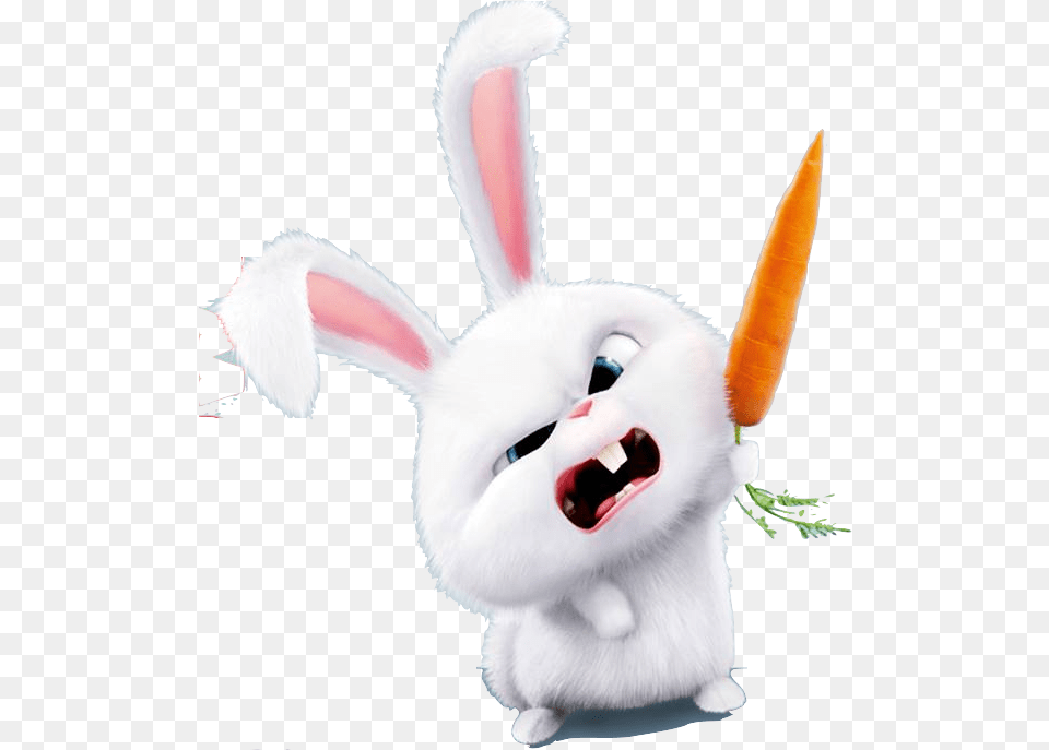 Bunny Clipart Angry Secret Life Of Pets Rabbit, Animal, Mammal, Produce, Plant Free Transparent Png