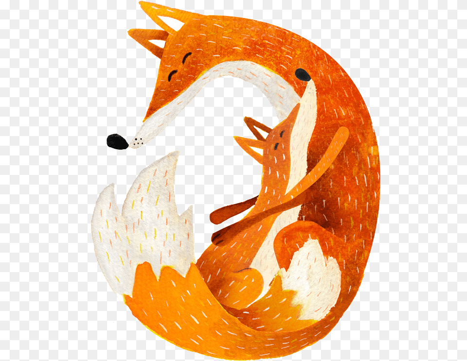 Bunnybear Illustrator Behance Work Of Art Illustration Fox Illustration, Peel Free Transparent Png