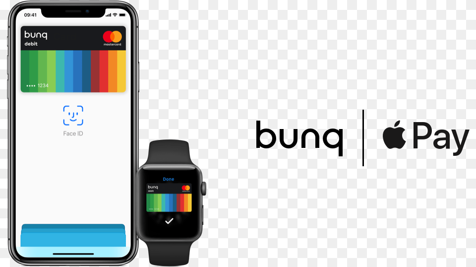 Bunq With Apple Pay Iphone Names For Contacts, Electronics, Mobile Phone, Phone, Wristwatch Free Png Download
