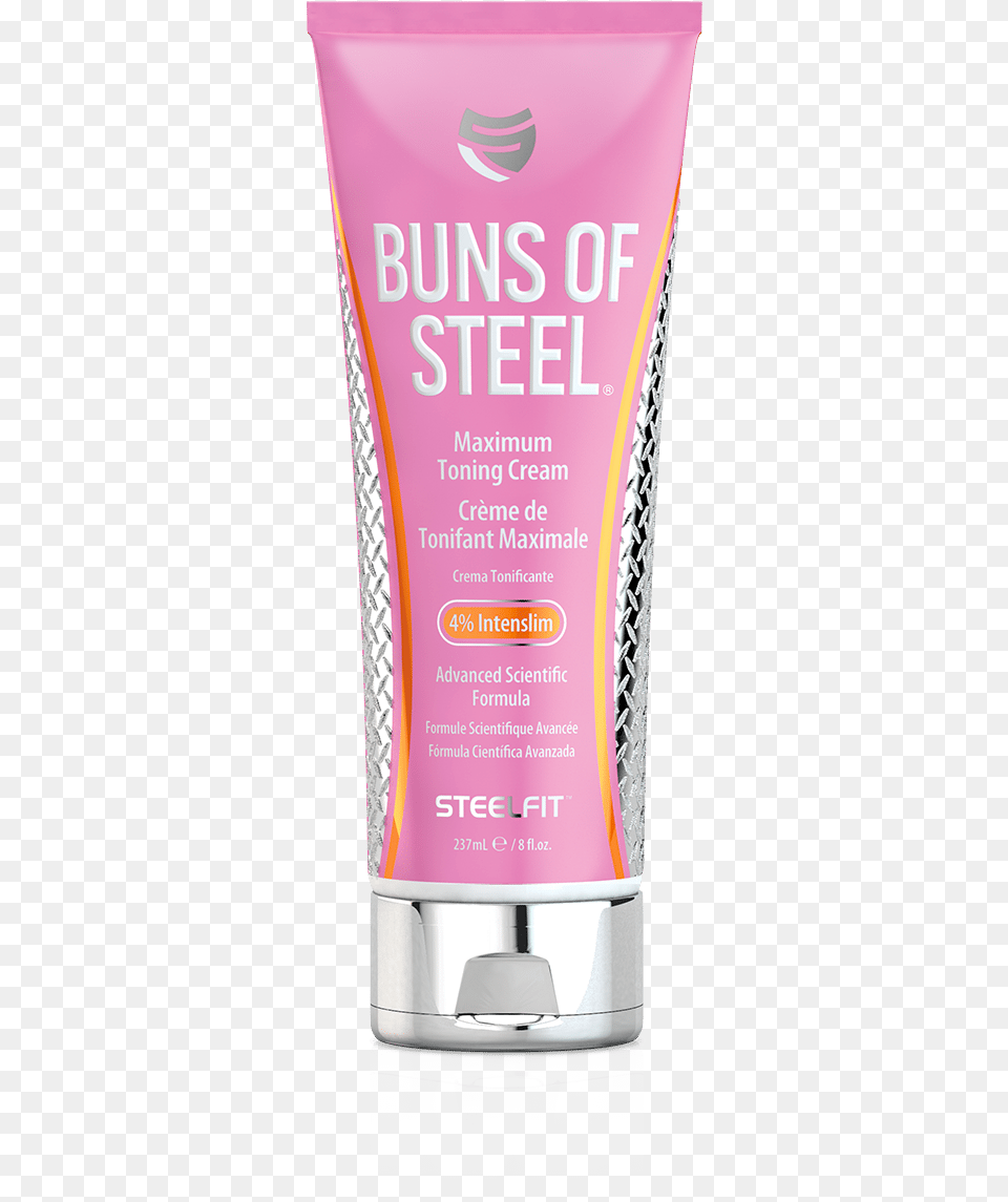Buns Of Steel Abs Of Steel, Bottle, Lotion, Cosmetics Free Png Download