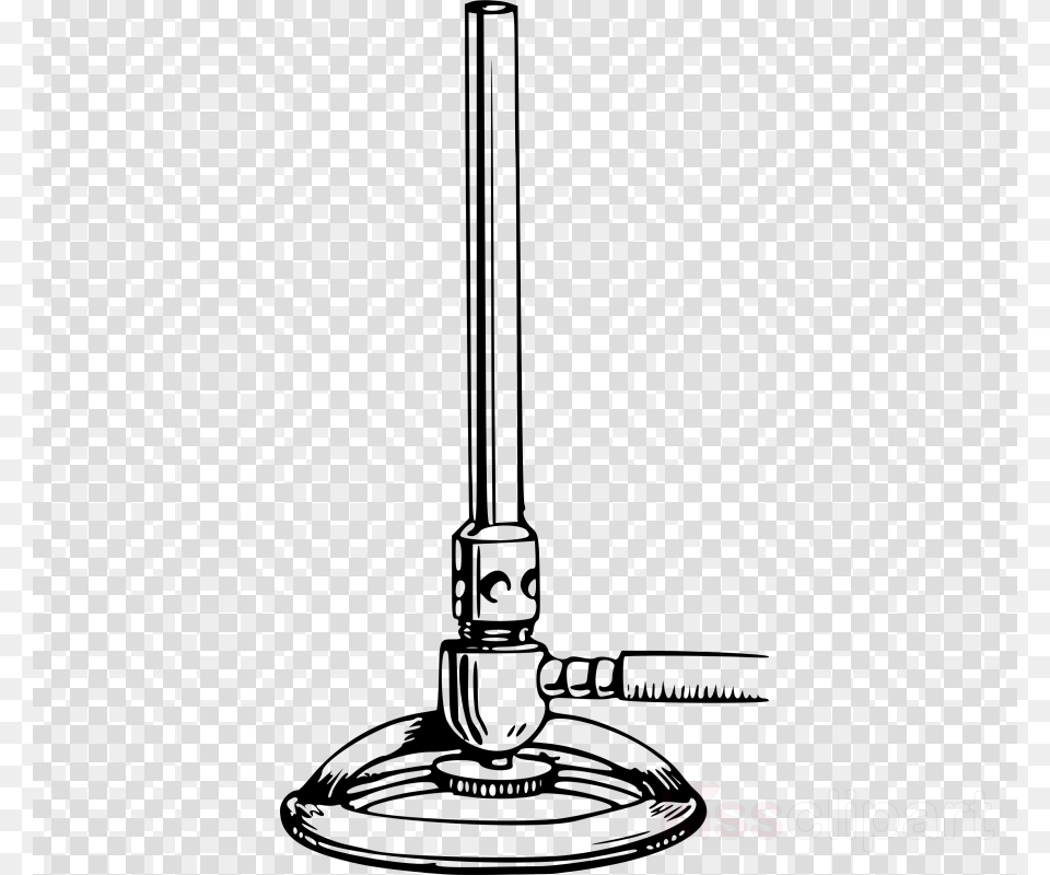 Bunsen Burner Clipart Dr, Electrical Device, Microphone, Glass, Qr Code Png