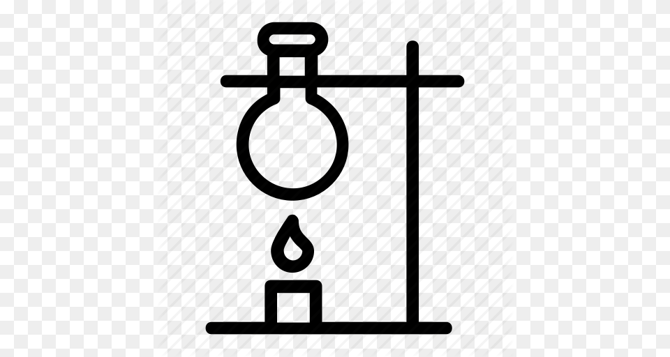 Bunsen Burner Conical Flask Lab Burner Lab Experiment Science, Cross, Symbol, Utility Pole Free Png