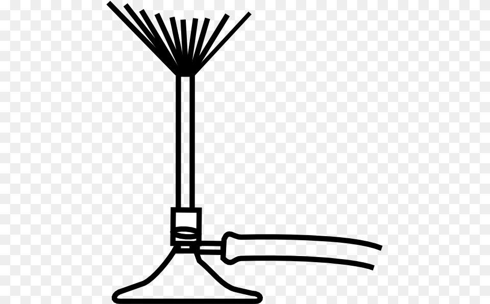 Bunsen Burner Lineart Clip Art Vector, Bow, Weapon Free Transparent Png