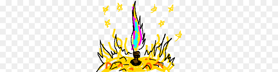 Bunsen Burner On A Planet Boiling Yellow Stuff, Fire, Flame, Light, Bonfire Free Transparent Png