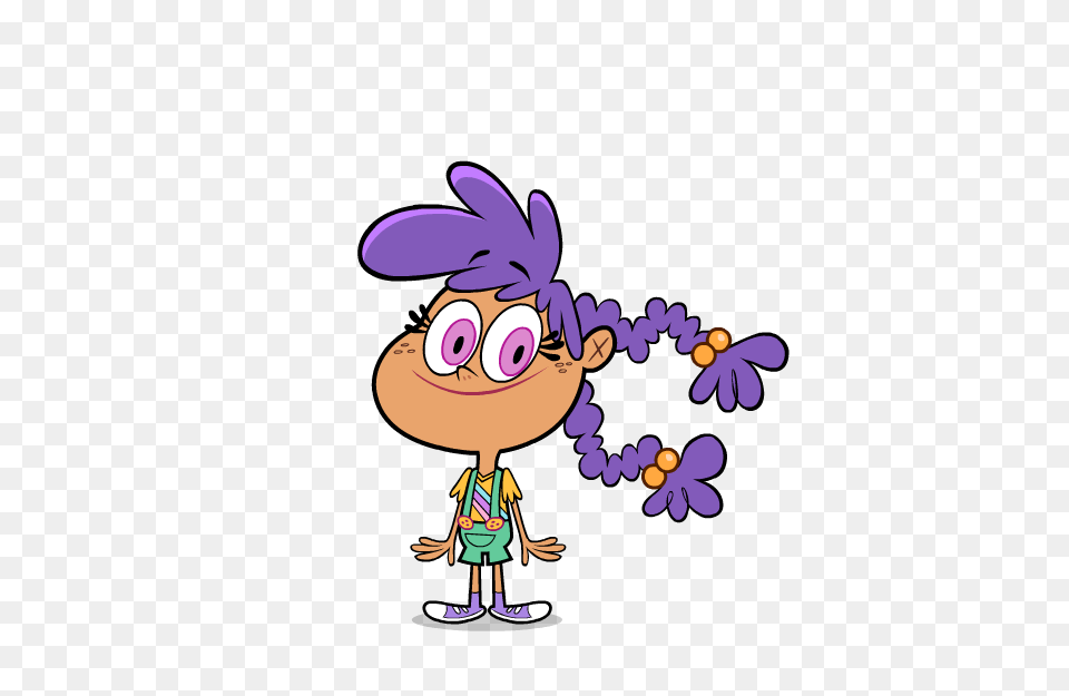 Bunsen Character Darcy Friend, Cartoon, Purple, Face, Head Free Png