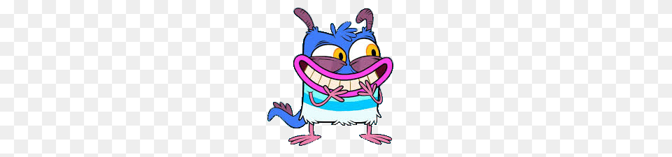 Bunsen The Monster Mean Laugh, Purple, Hat, Clothing, Cartoon Png