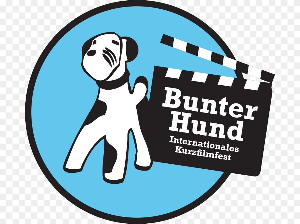 Bunter Hund Logo Bunter Hund Film Festival, Sticker, Advertisement, Poster, Stencil Png Image