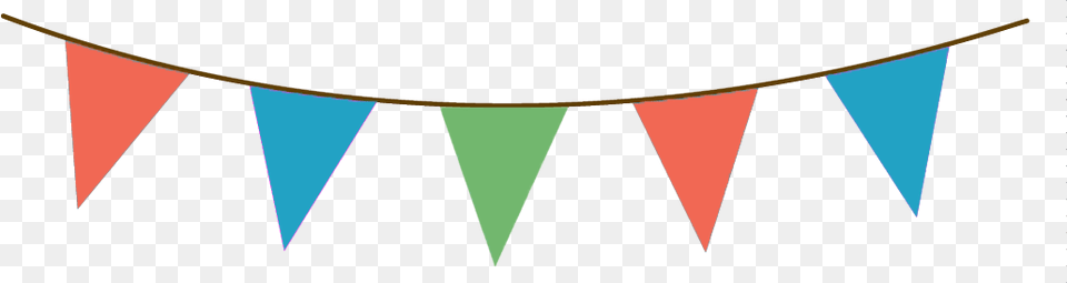 Bunting Clipart Straight Free Transparent Png