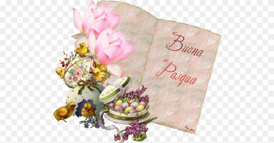Buona Pasqua, Greeting Card, Envelope, Mail, Flower Png Image