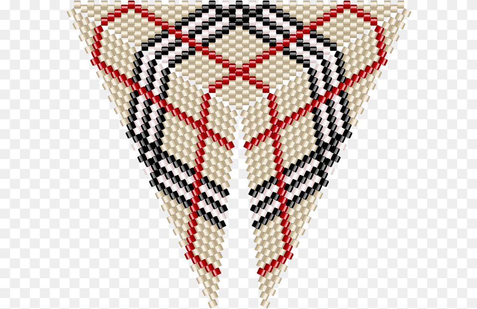 Burberry Triangle Pattern Beadwork, Home Decor, Accessories, Person Free Png