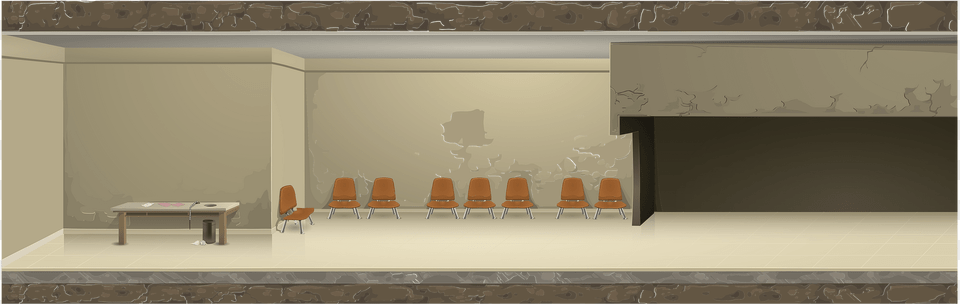 Bureaucratic Hall Clipart, Indoors, Interior Design, Chair, Furniture Free Png