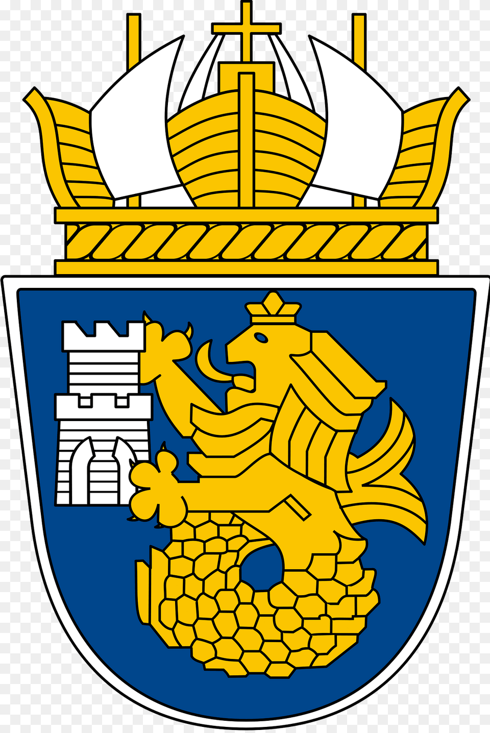 Burgas Coat Of Arms Clipart, Emblem, Symbol, Logo Free Transparent Png