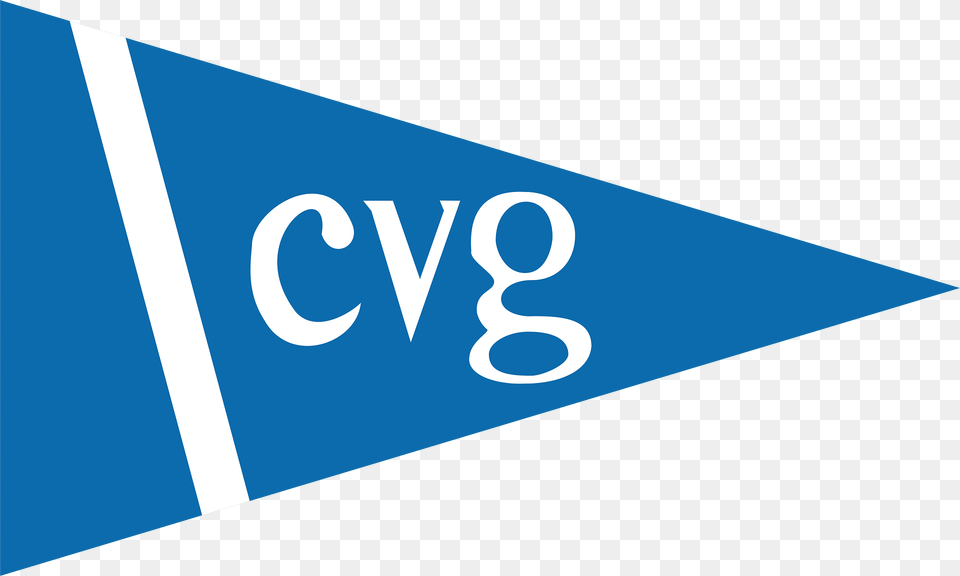 Burgee Of Circolo Vela Gargnano Clipart, Triangle, Text, Symbol, Number Png Image