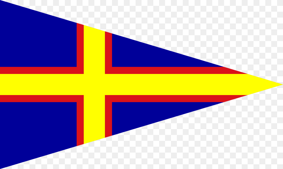 Burgee Of Club Nautico Di Roma Clipart, Flag Png Image