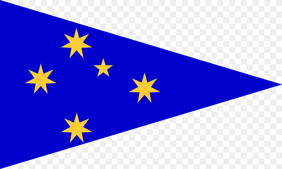 Burgee Of Cruisingycaus Clipart, Flag, Star Symbol, Symbol Free Png