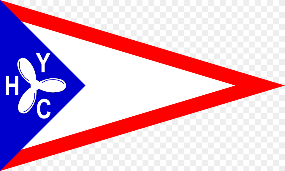 Burgee Of Houston Yc Clipart, Triangle Png