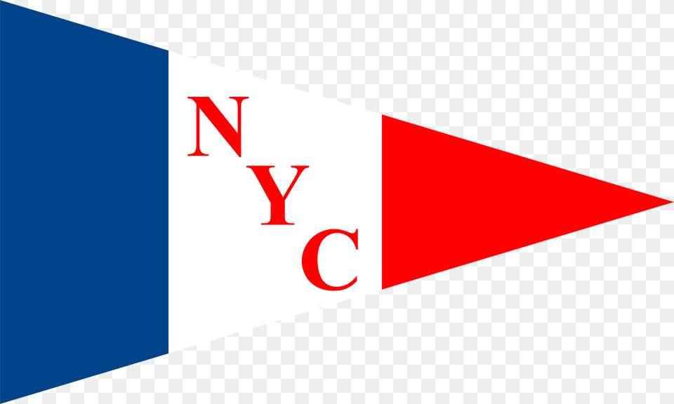 Burgee Of Nassau Yc Clipart, Triangle Png