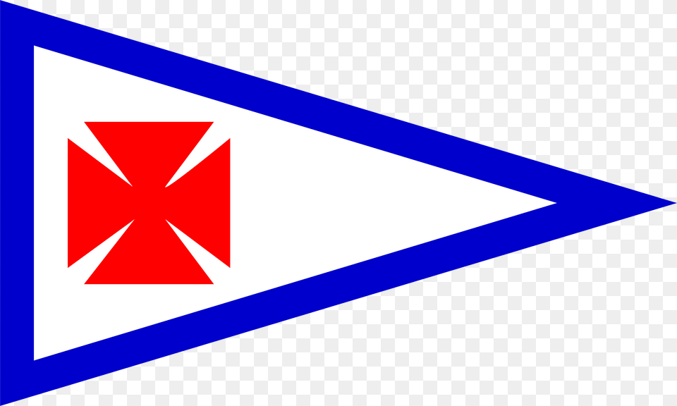Burgee Of Riverside Yc Clipart, Triangle Png