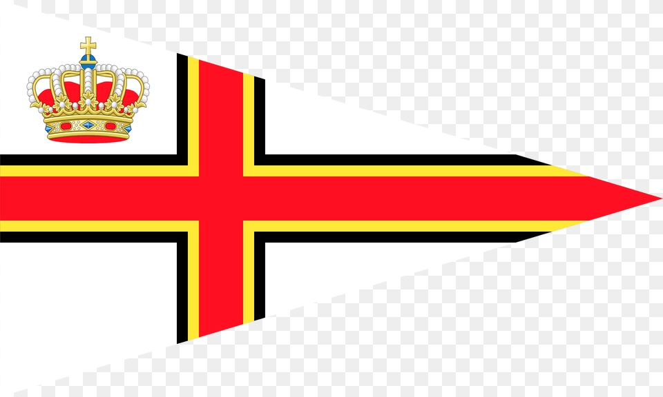 Burgee Of Royal North Sea Yc Clipart, Logo, Symbol, Scoreboard Free Png