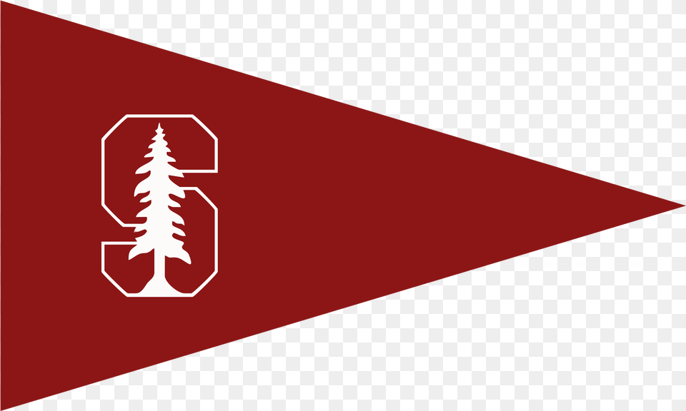 Burgee Of Stanford University Stanford Sailing Burgee, Weapon, Arrow, Arrowhead Free Png Download
