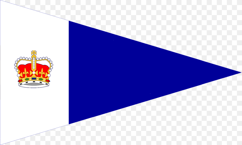 Burgee Of The Royal Queensland Yacht Squadron, Accessories, Jewelry, Triangle, Animal Free Png Download