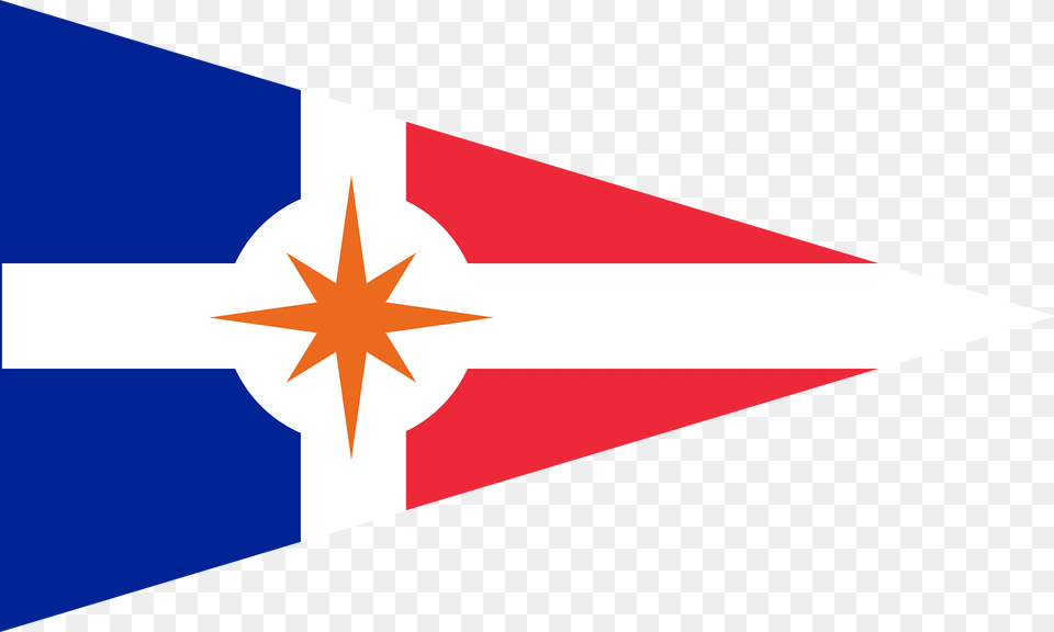 Burgee Of Union Nationale Pour La Course Au Large Clipart, Flag Png Image