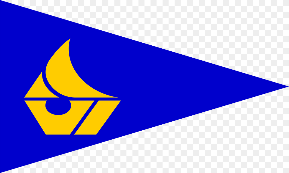 Burgee Of Walnut Valley Sailing Club Clipart, Triangle, Light Png Image