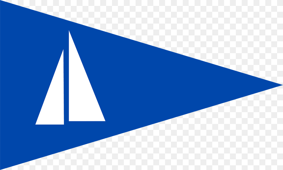 Burgee Of Yacht Clube Da Bahia Clipart, Boat, Sailboat, Transportation, Triangle Png