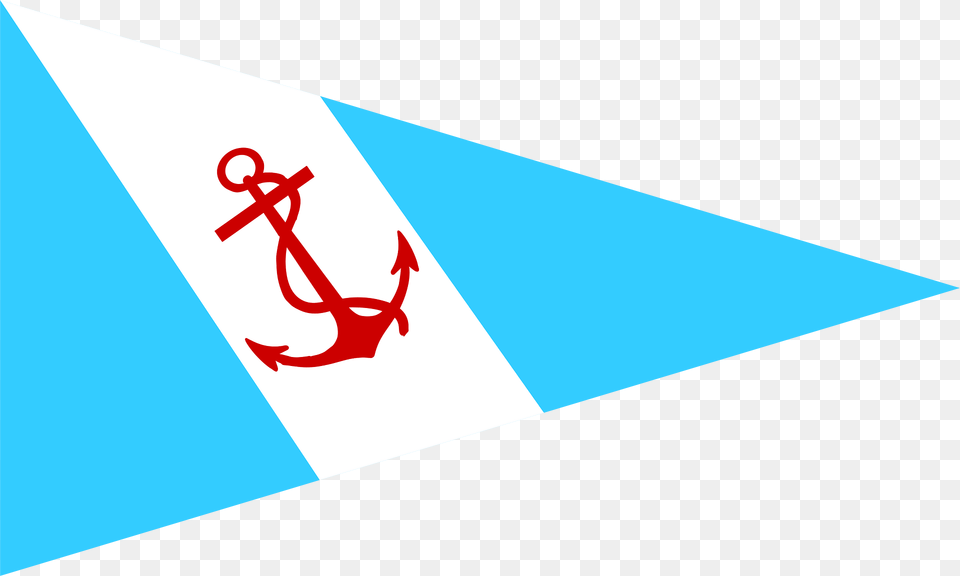 Burgee Of Yc Argentino Clipart, Electronics, Hardware, Hook, Triangle Free Transparent Png